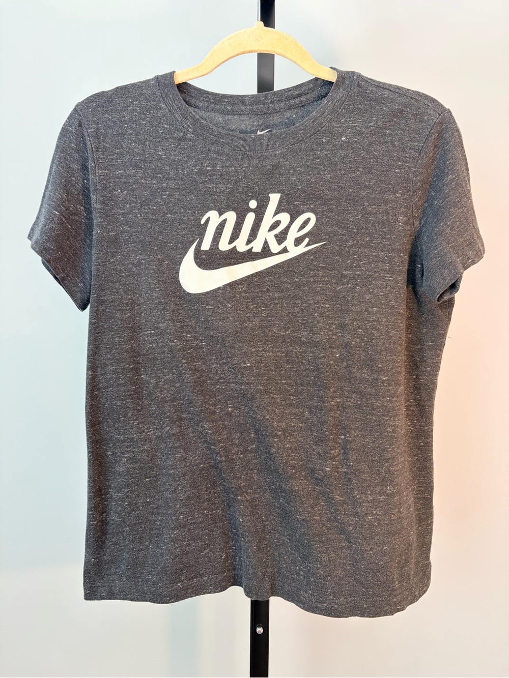 Nike Gray Heather Logo Tee